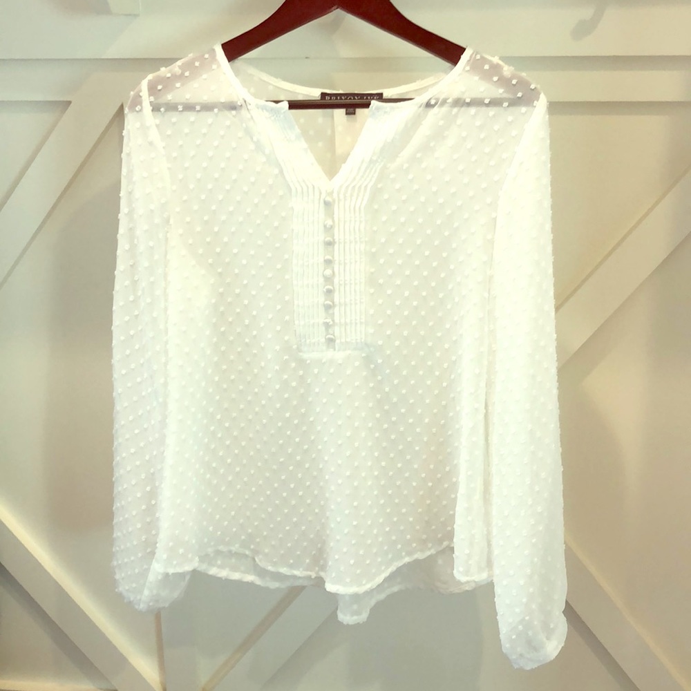 Brixon Ivy- Beautiful white blouse - medium
